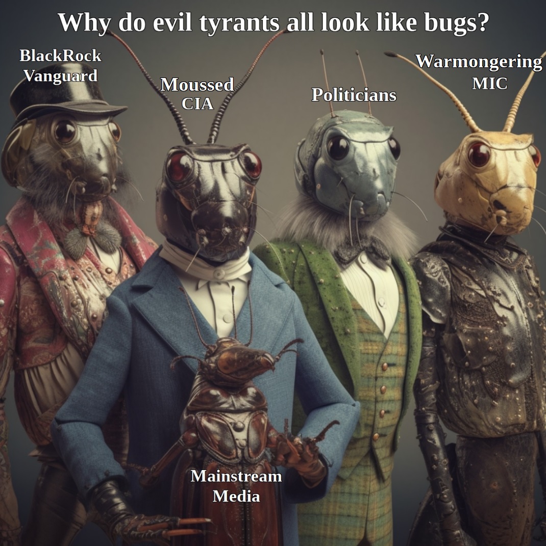 EagleWings3578's tweet photo. @truthtomeCh @joy88550 @Listen4Always #SquashTheBugs ! Tell them to #BugOff
#BlackRockBankruptcy lets us know that evil giant Goliath corporations can fall and fall hard. https://t.co/hsO1oMbn8F