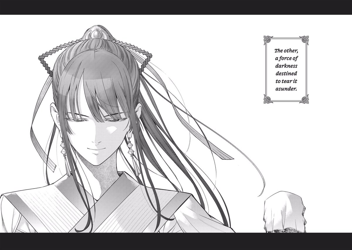 MrKingNelly's tweet image. It’s kinda crazy how when these panels dropped, a lot of people assumed Theo is the good one and Sedona is the evil one but Lizard reminded me that this manga is based on the book “Kafna of the Wind”…That’s not Theo’s title brah😭😭😭
#FakeMc???
#WhoIsBro???
#TeamSedona