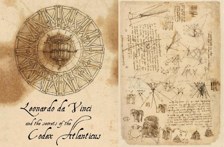 RealPreCinema's tweet photo. Left: Title page of #CodexAtlanticus, Vinci, Leonardo, #Ambrosian Library, Milan, Italy, Recto A of Folio 337.
Right: Codex Atlanticus, Vinci, Leonardo, Ambrosian Library, Milan, Italy, #Shadows and Light, Recto p104, 1508. https://t.co/19rntlOHLN