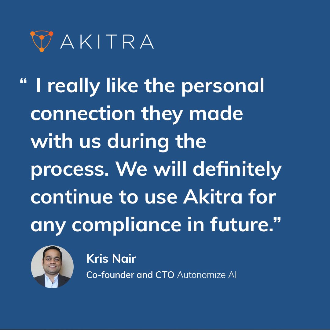 Akitra (@akitra_inc) on Twitter photo 🚀 <a href="/AutonomizeAI/">Autonomize AI</a> built trust with Fortune 500 clients and secured data with Akitra's help. 🔒 We overcame high costs, tight deadlines, and complex compliance through a customized roadmap and continuous support. 🛡️
🎯 Book a #Demo now: akitra.com/demo 🚀 <a href="/AutonomizeAI/">Autonomize AI</a> built trust with Fortune 500 clients and secured data with Akitra's help. 🔒 We overcame high costs, tight deadlines, and complex compliance through a customized roadmap and continuous support. 🛡️
🎯 Book a #Demo now: akitra.com/demo