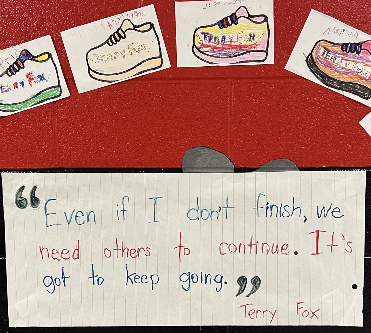NorthKiplingJMS's tweet photo. Students and staff finished the school week with energy and enthusiasm at our Terry Fox run.  Looking forward to the final tally of NK donations on Tuesday. #Let’sEndCancer @LC1_TDSB https://t.co/Gqi6n8OYNw