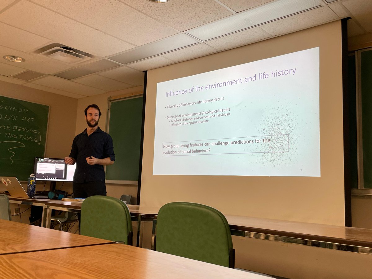 MenthAlan's tweet image. After a successful defense, I finally finished my PhD at Western University!! My thesis focuses on the impacts of group living features on the evolution of altruistic behaviors. Huge thanks to @geoffwild  for the fantastic supervision!