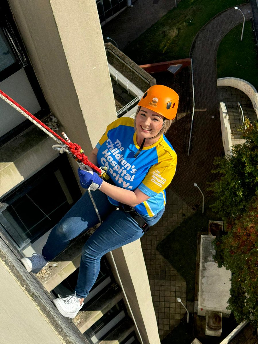 Sheffield Children's (@sheffchildrens) on Twitter photo Today Charity supporters took part in Theo's abseil at <a href="/sheffhallamuni/">Sheffield Hallam University</a>’s Owen building to raise vital funds for Sheffield Children’s!💙
Our amazing volunteers and the team from <a href="/DolomiteUK/">Dolomite Training</a> made the day possible.
Thank you to everyone involved, you are abseil-utely amazing! ✨ Today Charity supporters took part in Theo's abseil at <a href="/sheffhallamuni/">Sheffield Hallam University</a>’s Owen building to raise vital funds for Sheffield Children’s!💙
Our amazing volunteers and the team from <a href="/DolomiteUK/">Dolomite Training</a> made the day possible.
Thank you to everyone involved, you are abseil-utely amazing! ✨