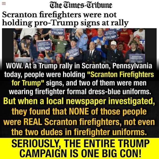 Everything about this creep is a lie!