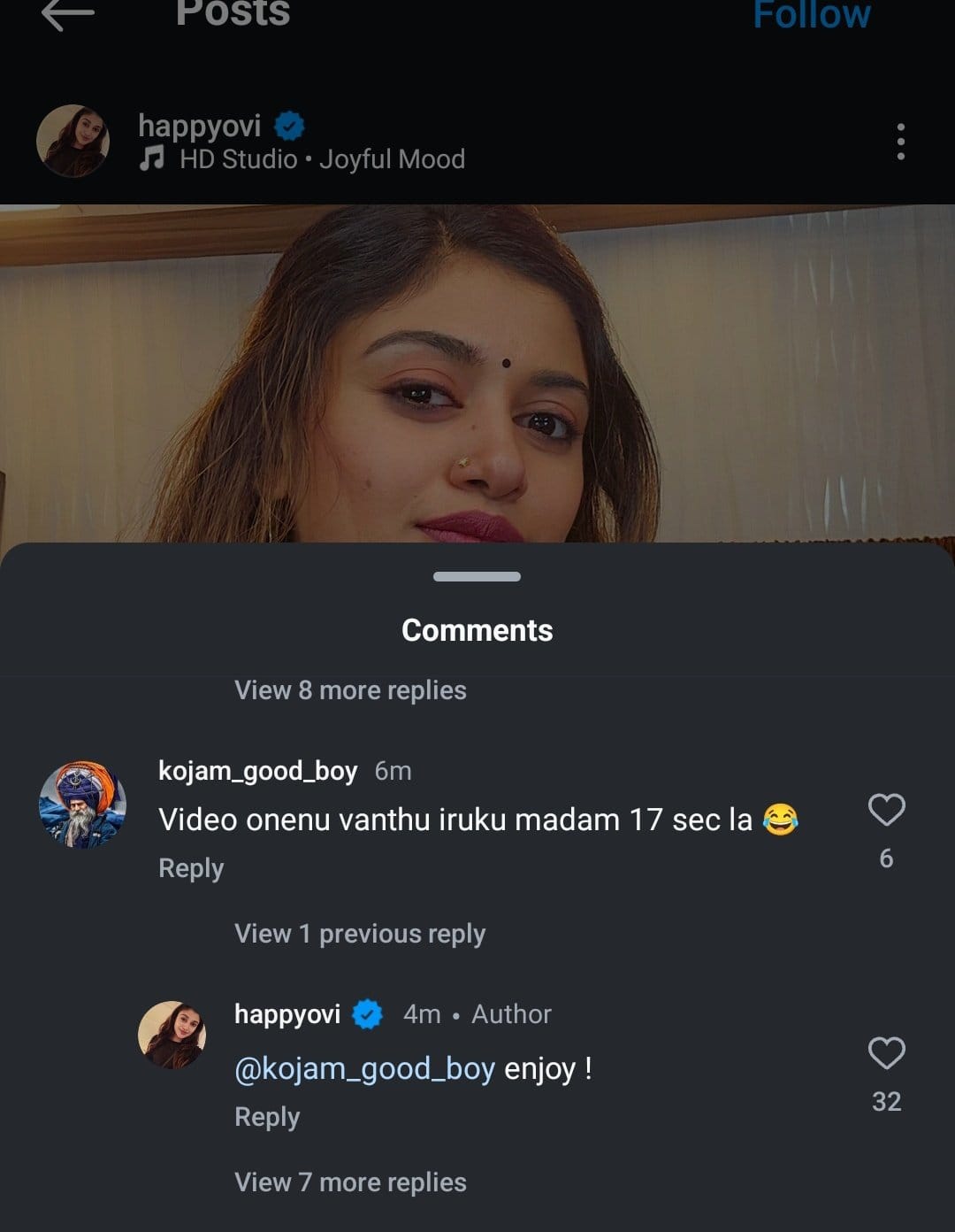 Tamil TV Channel Express on X: Actress Oviya Via Instagram 📸  OviyaLeaked t.co5k71ynrLlU  X