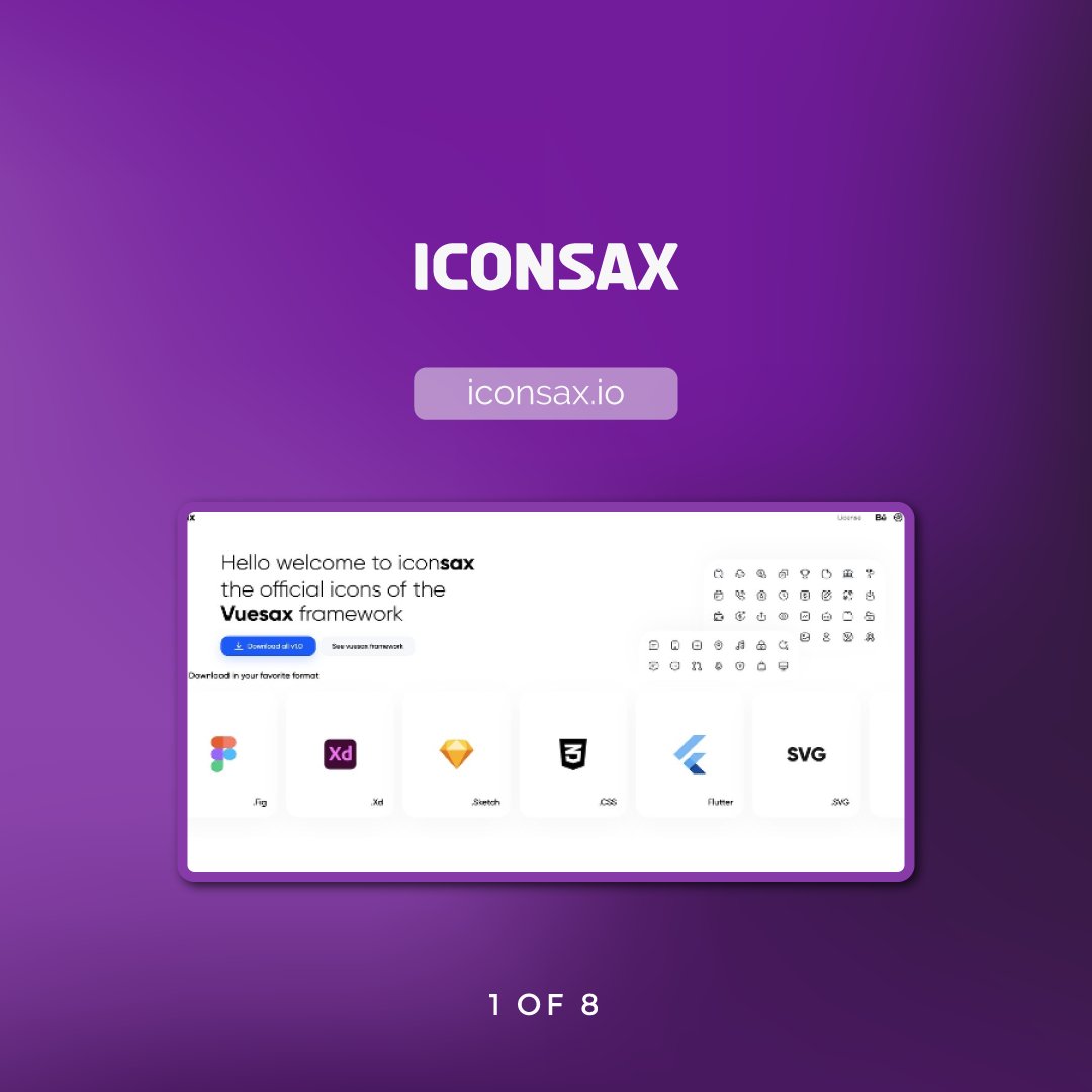 algrowvert's tweet image. ♾️ Elevate your designs with free icon libraries! Check out the best sources for stylish, functional icons that won’t break the bank. Perfect for any project!

👉 Explore and tell us your fave!

#algrowvert #icons #UIDesign #UXDesign #Figma #DesignTools #WebDesign