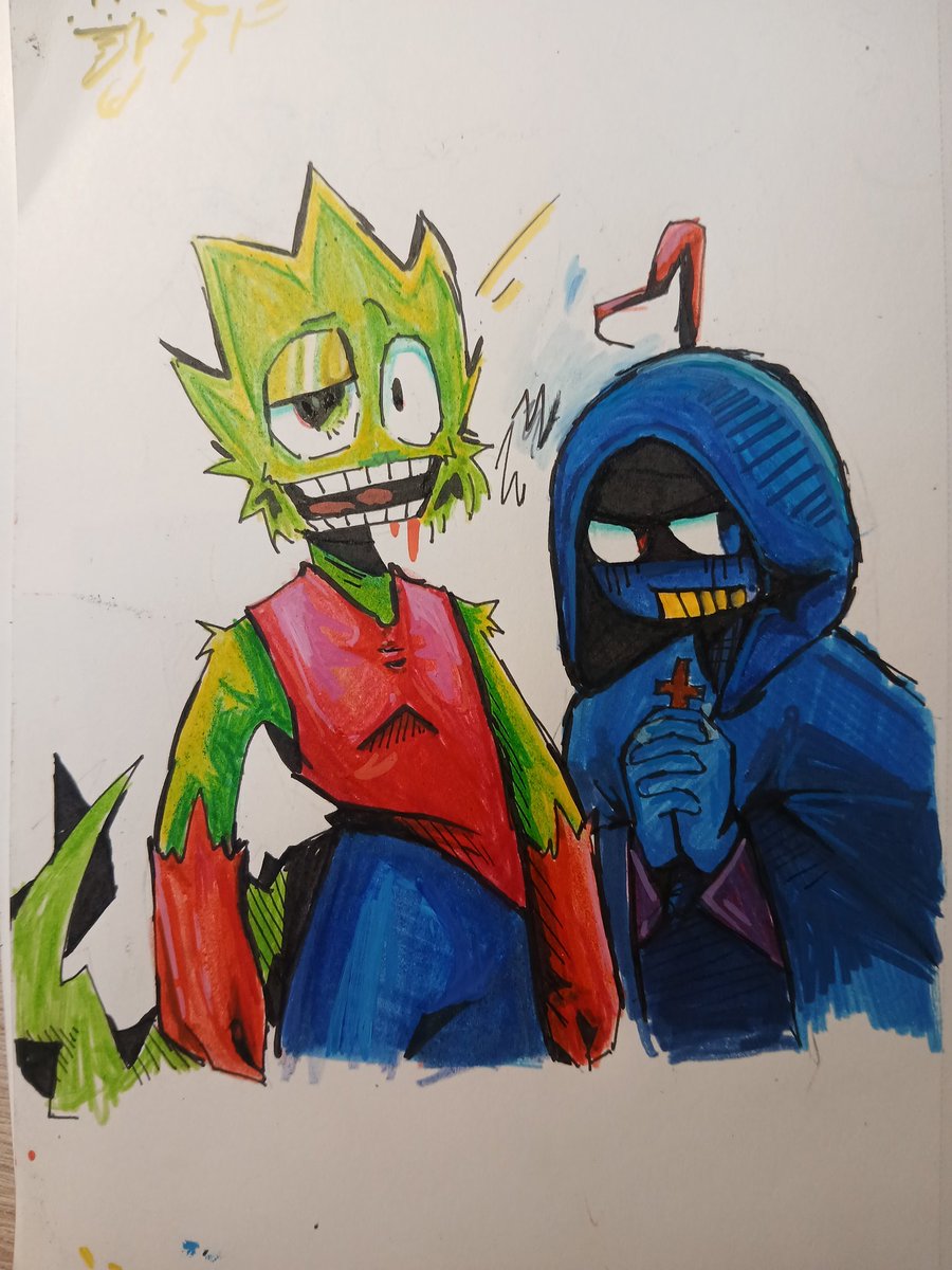 SoyUnaLechuga01's tweet image. Mi escritorio quedo hecho un desastre después de esto 😭 #sprunki
