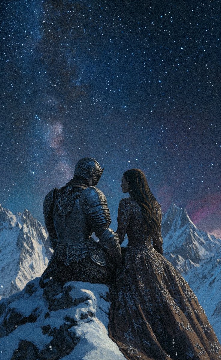 "I have a dream of watching the stars with you."