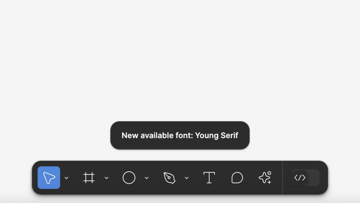 All these <a href="/figma/">Figma</a> updates and no one thought to mention the biggest one yet – if you install a new font you don't have to quit and re-open!?
