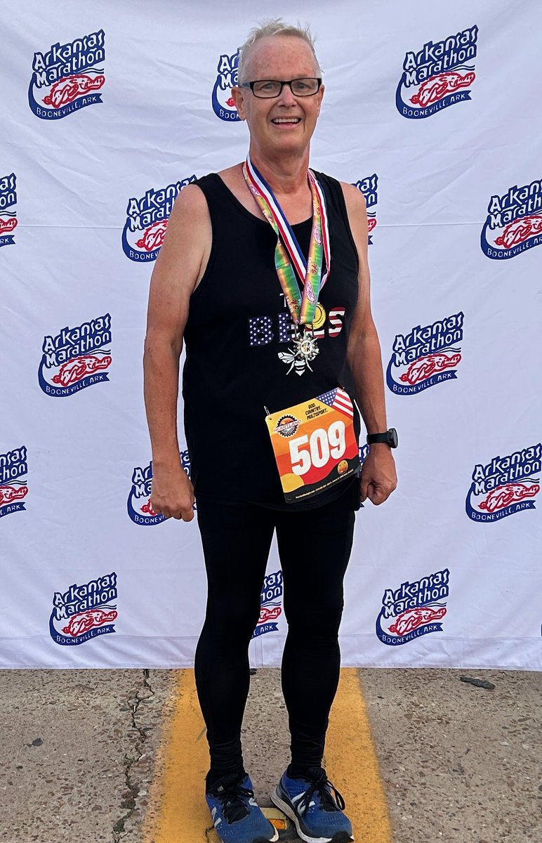 19th overall and winner in age group at Mayor's 5K assoc with Arkansas Marathon today. 34 min 54.97 sec. 

Who said radio play by play guys can't run?

And repping <a href="/BrentfordFC/">Brentford FC</a> <a href="/BrentfordUSA/">Brentford FC USA Supporters</a>.