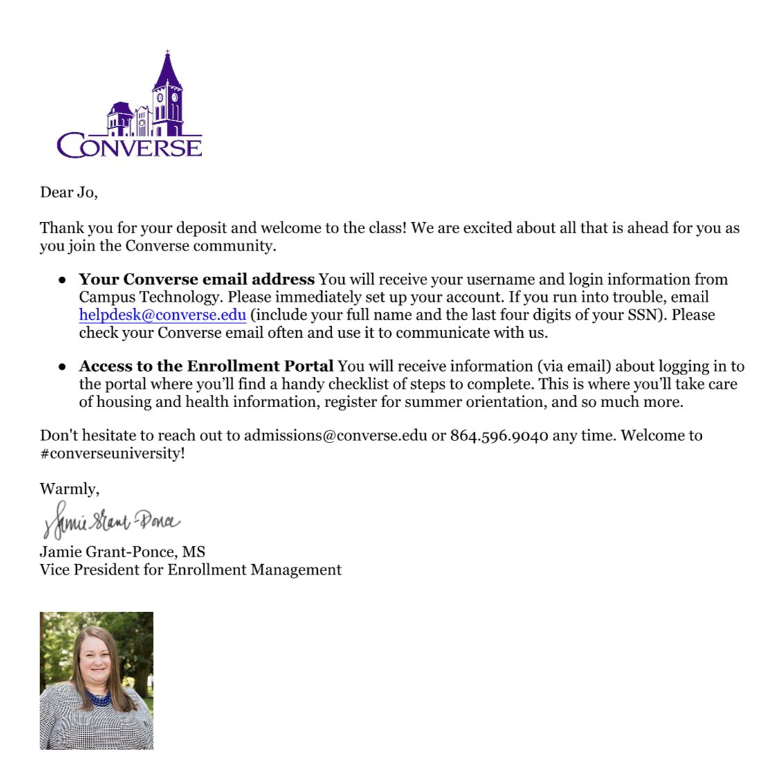 Jolesa Birkhead (@bjolesa) on Twitter photo Failure to plan is planning to fail.
100% committed to doing all 4 years at Converse University.
<a href="/Valkyrie_Sports/">Converse Athletics</a> <a href="/Converse_wbb/">Converse University Women’s Basketball</a> <a href="/Coachsam00/">Sam Davidson</a> <a href="/CoachLyons21/">Kevin Lyons</a>
#committed
#wbb Failure to plan is planning to fail.
100% committed to doing all 4 years at Converse University.
<a href="/Valkyrie_Sports/">Converse Athletics</a> <a href="/Converse_wbb/">Converse University Women’s Basketball</a> <a href="/Coachsam00/">Sam Davidson</a> <a href="/CoachLyons21/">Kevin Lyons</a>
#committed
#wbb