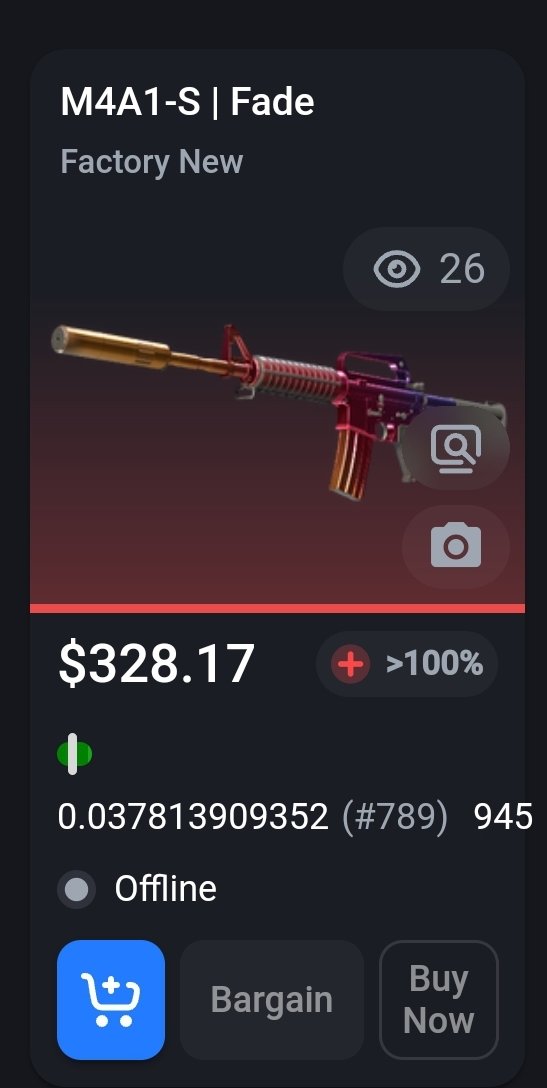 Go fast if you want one