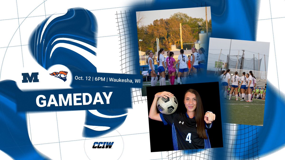MillikinWSoccer's tweet photo. 🚨It’s GAMEDAY🚨

Another road trip to Wisconsin to take on Carroll 😤

🆚 Carroll University  
🕔 6PM CST
📍Waukesha, WI
🎥: https://t.co/p46Mod1sNA https://t.co/VTu26tm0fU