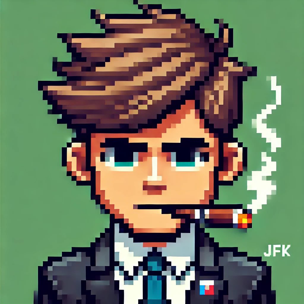 Are you tired of ruggers and lames that never finish what they start? 

Me fuckin too!

Thats why I created $JFK 4 months and 24 days ago. 

We have diamond handed community, a plan, and have agreed not to quit. 

Wait cause there is more…..

Im fuckin building still!

Join us!