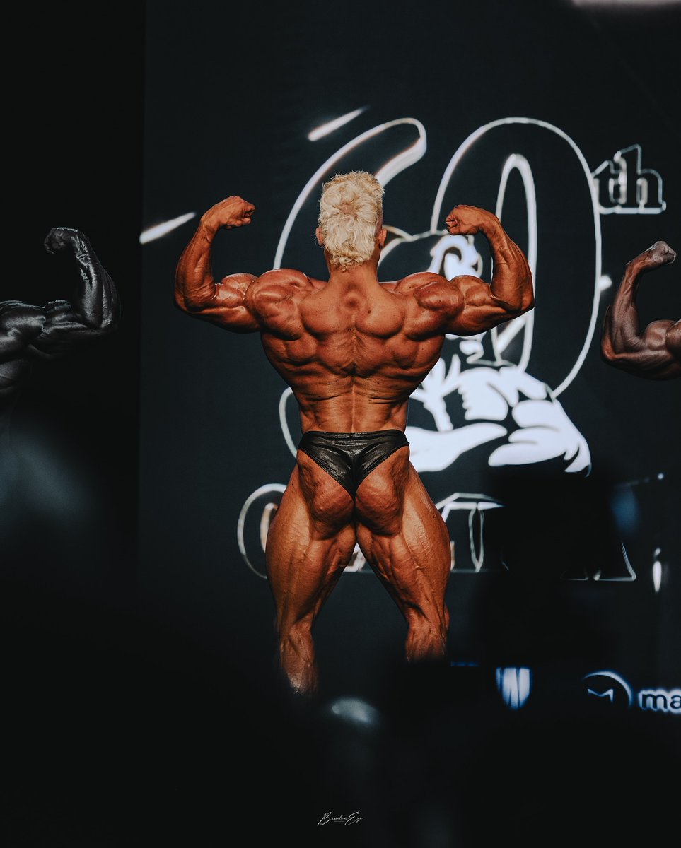 First look at <a href="/urskalecinski/">Urs Kalecinski 🐻</a> at <a href="/MrOlympiaLLC/">Mr. Olympia LLC</a> 2024! 🐻⭕💪🔥