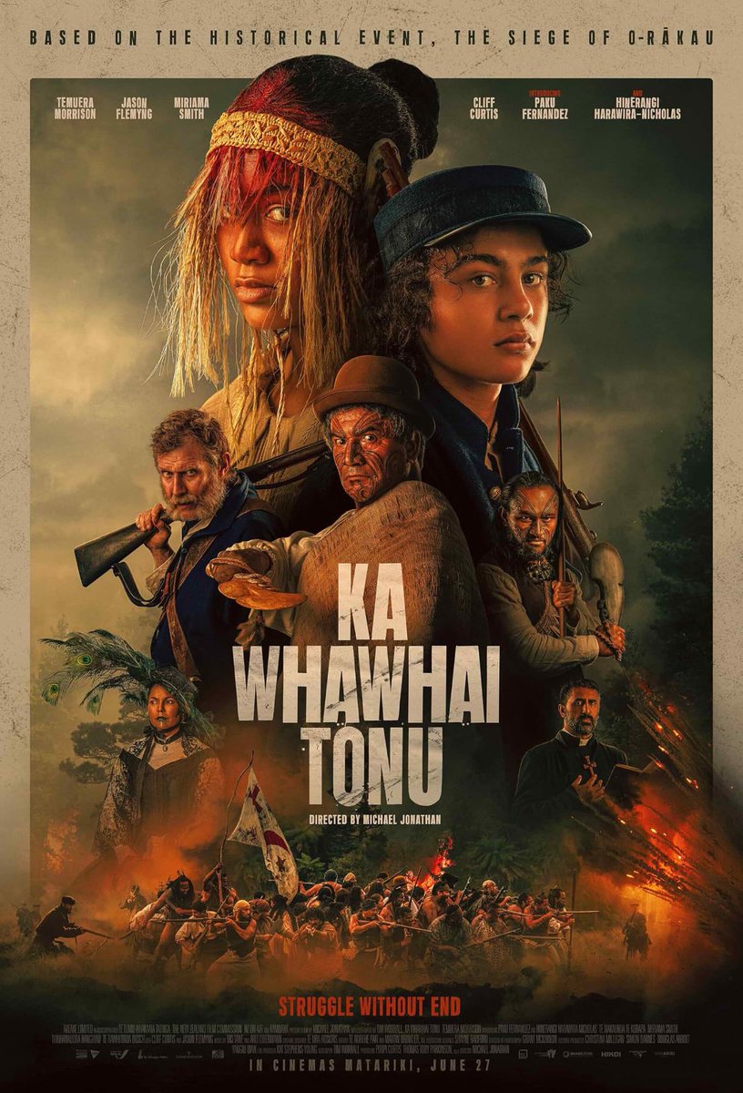 Come up for an exclusive HIFF film screening of “Ka Whawhai Tonu: Struggle With No End” this Monday for Indigenous People’s Day at Nation of Hawai’i. With Māori Director Michael Jonathan. 

Set in 1864, Aotearoa about a pivitol battle in the 1st NZ land wars in the Waikato region