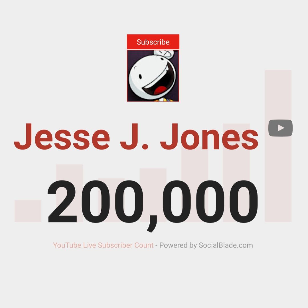 jessejayjones's tweet photo. I just passed 200,000 subscribers on YouTube!! Thank you so much for the support everyone over the years!
The numbers don't matter to me, I only want to help people, but it's still pretty cool and means a lot! :)
We'll plan a giveaway or something cool on my channel to celebrate! https://t.co/aacgp6CrGV