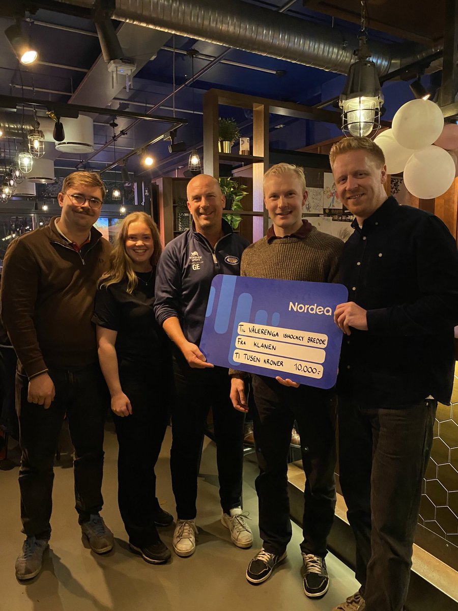 Klanens innsamling på Vipps har allerede samlet inn 5000 kr til Vålerenga Ishockey  Bredde! 

Lyst til å støtte du også? Vipps det du kan til #537000

I tillegg besluttet Klansstyret på forrige møte å gi 10 000 kr til bredden!