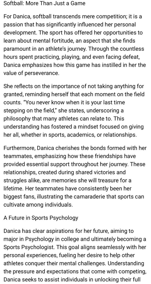 Tremendously well done article on Danica by ExactRankings.com!  Hard work wins every time!  Proud of you!  

exactrankings.com/features_highl…