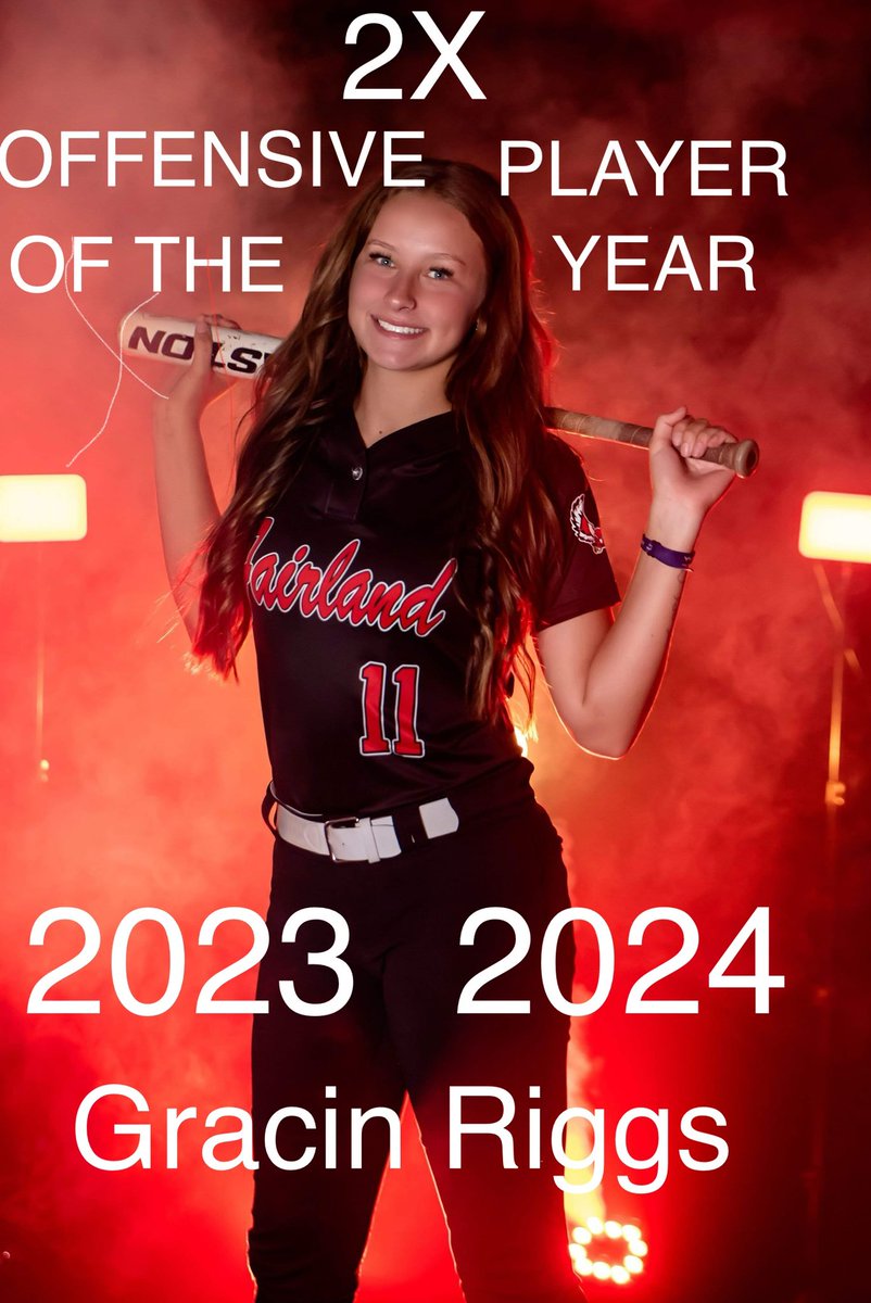 GracinRiggs11's tweet image. Beyond honored to be named offensive player of the year again this year!