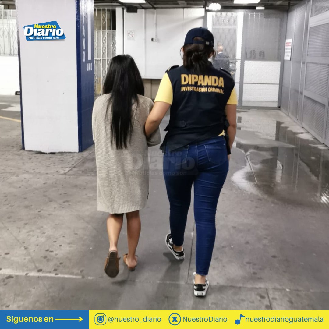 NuestroDiario's tweet image. #Zona18🇬🇹| Capturada en la entrada del Centro Preventivo para Hombres, era buscada por extorsión. 

#Policía #Presos #Delitos #Extorsión #NacionalesND #NuestroDiario. 🗞️📱  
📷: PNC.