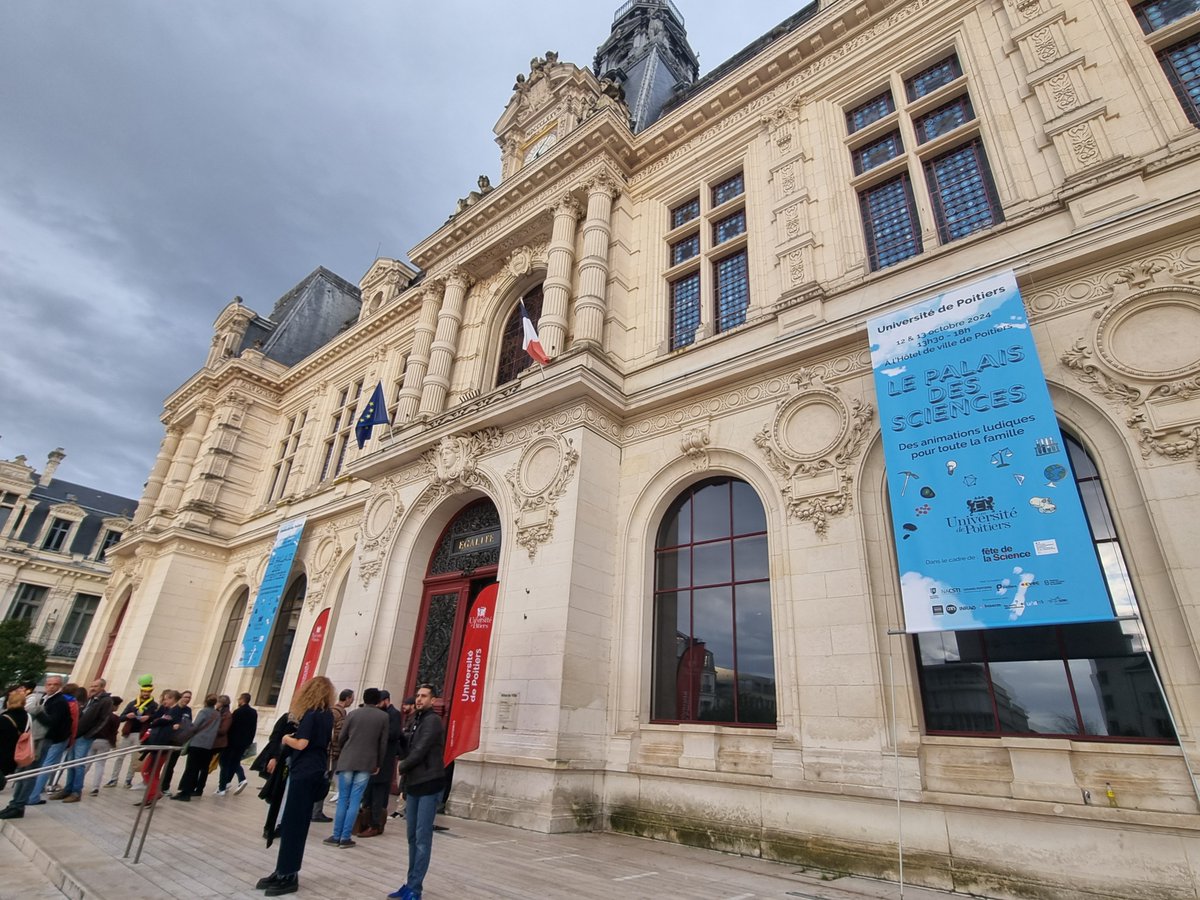 Institut Pprime (@institutpprime) on Twitter photo L'institut était présent aujourd'hui et le sera encore demain au Palais des Sciences 🤩 de la mairie de Poitiers pour la fête de la science 2024.
👉 Venez découvrir nos expériences demain de 13h30 à 18h
#FDS2024 <a href="/FeteScience/">Fête de la science</a>
<a href="/UnivPoitiers/">Université de Poitiers</a> <a href="/ISAE_ensma/">ISAE_ENSMA</a> <a href="/DR08_CNRS/">CNRS Centre Limousin Poitou Charente</a> <a href="/SPVR_Poitiers/">SPVR - Poitiers</a> L'institut était présent aujourd'hui et le sera encore demain au Palais des Sciences 🤩 de la mairie de Poitiers pour la fête de la science 2024.
👉 Venez découvrir nos expériences demain de 13h30 à 18h
#FDS2024 <a href="/FeteScience/">Fête de la science</a>
<a href="/UnivPoitiers/">Université de Poitiers</a> <a href="/ISAE_ensma/">ISAE_ENSMA</a> <a href="/DR08_CNRS/">CNRS Centre Limousin Poitou Charente</a> <a href="/SPVR_Poitiers/">SPVR - Poitiers</a>