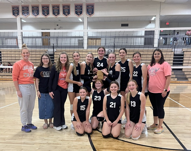 O_CKnights's tweet photo. Congratulations to our JH volleyball team on winning the O-C Invite today!  Our future is bright at O-C! https://t.co/WsnA42hYdF
