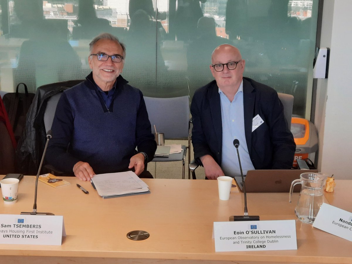 JimWalsh47's tweet photo. Great opportunity to share learning between member states at EU peer review on Housing First programme. Great insights from US, EU &amp; IE experts &amp; frontline services. @HousingAgencyIE @roinnslainte @AnaLiffey @HSE_SI @HSECHODNCC @depaul https://t.co/kOt6IBiKIC