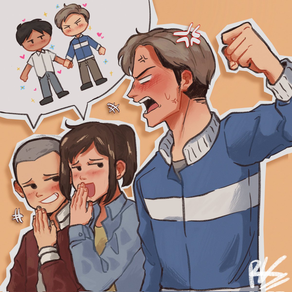 #ErejeanWeek2024 day 4 - everyone thinks theyre dating 

Its currently 12am for me rn so ermm haiii

#erejean #jeanere @EJweek24