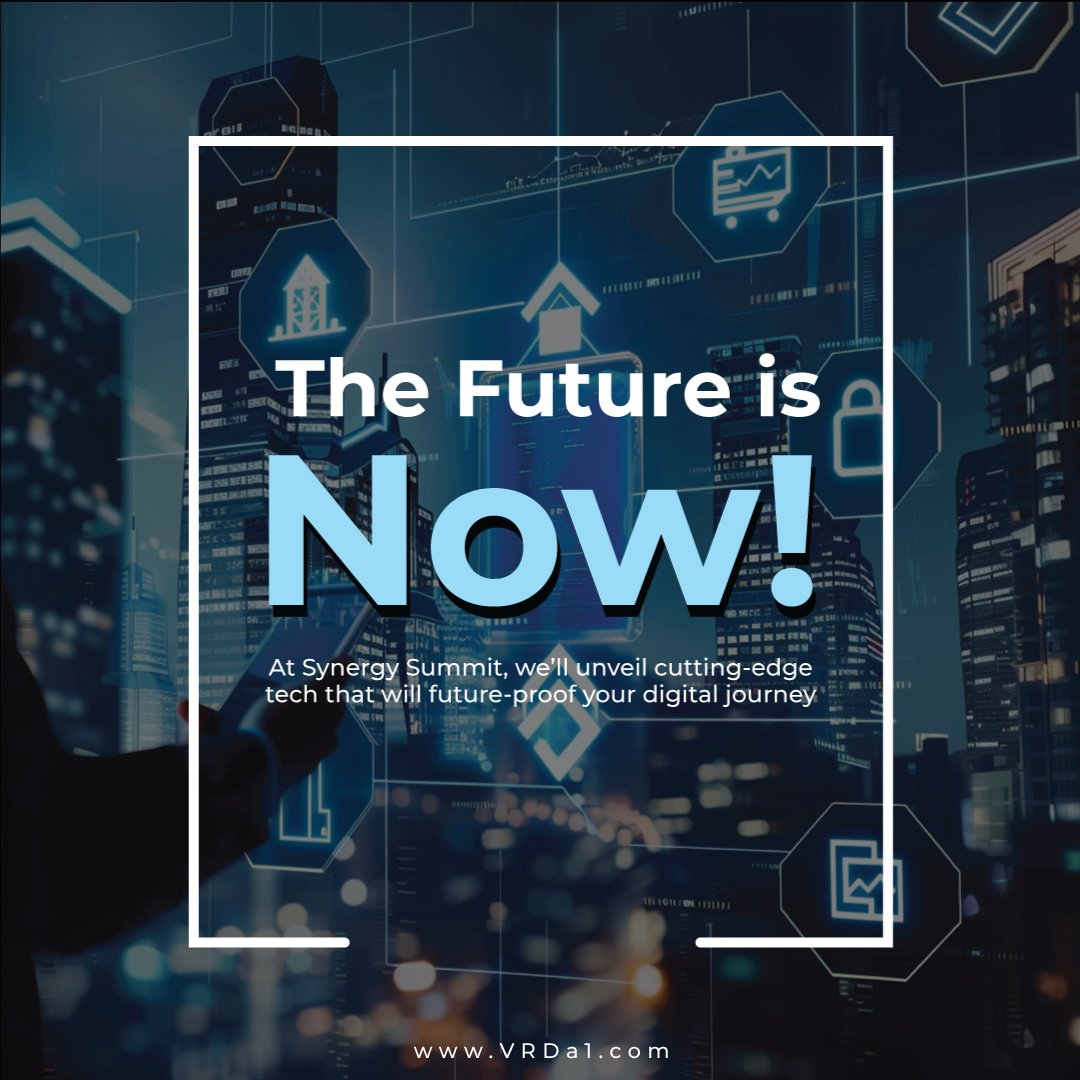 vrda1com's tweet photo. Step into the future with VRDa1’s tech innovations.
At Synergy Summit Malaysia, learn how to step up your game and grow in the digital age.
Be a part of the future at Synergy Summit Malaysia' 24
click here!
https://t.co/JlpcA3H3z9
#innovations
#NFTCommunitys
#VRDA1
#synergysummit https://t.co/GYczZdeKgn