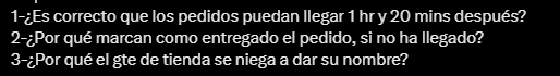 rayprats's tweet photo. @dominosmx Me mandaron  un correo con el mismo comentario que me están dando por aquí (la vuelvo a pegar),  pero no me están respondiendo los 3 puntos que necesito aclaren. https://t.co/Tz2JcLxfp3