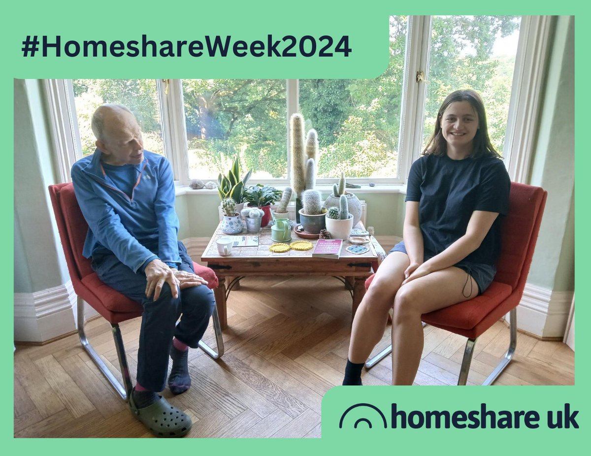 Homeshare UK (@homeshare_uk) on Twitter photo As #HomeshareWeek2024 draws to a close, we're sharing some stories from <a href="/LCCHomeshare/">Leeds Homeshare</a>
First of all we have Simon and Isabel.
bit.ly/3UaP5W7 As #HomeshareWeek2024 draws to a close, we're sharing some stories from <a href="/LCCHomeshare/">Leeds Homeshare</a>
First of all we have Simon and Isabel.
bit.ly/3UaP5W7