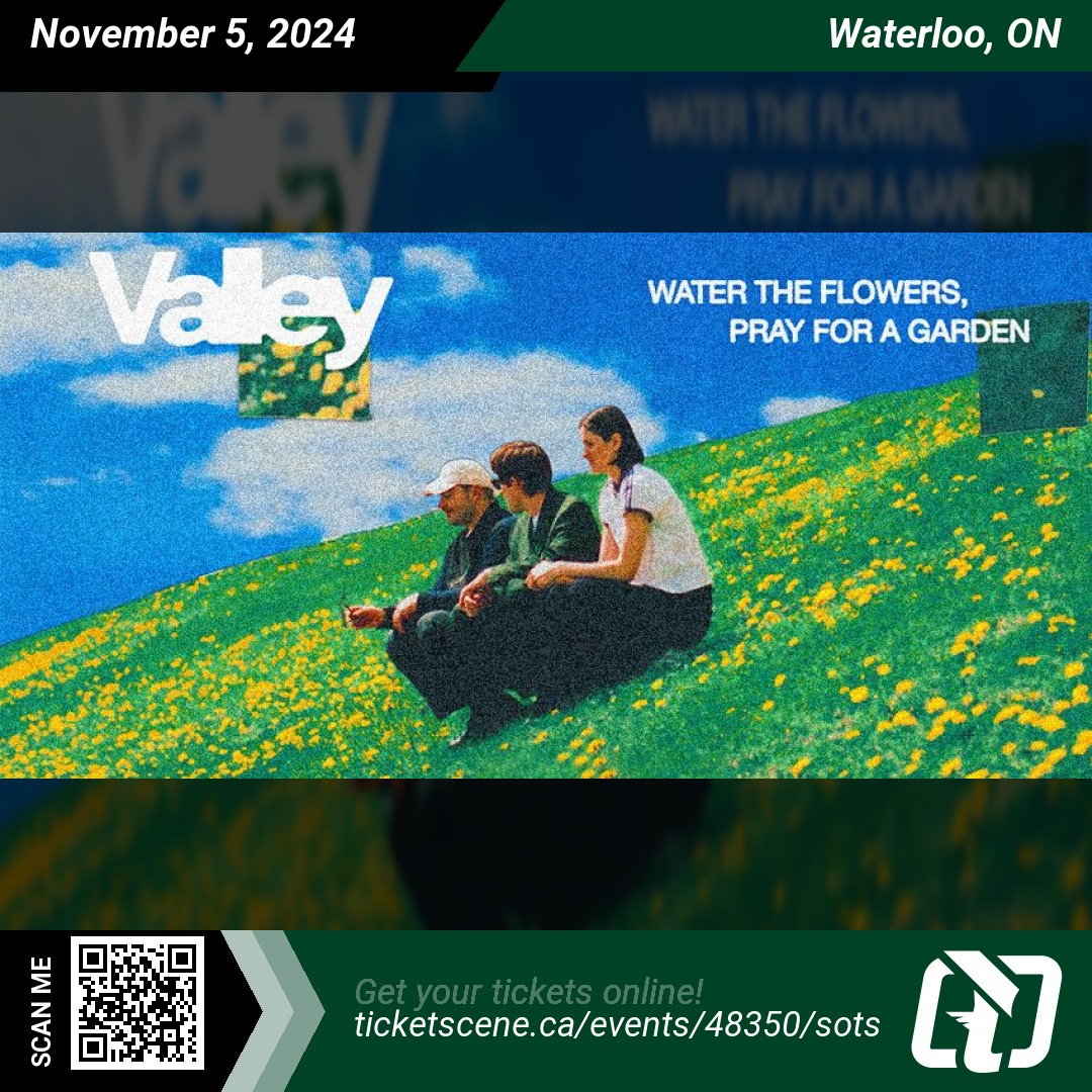 <a href="/ThisIsValley/">Valley</a> will be performing at <a href="/maxwellsmusic/">Maxwell's Waterloo</a> on Tuesday, November 5, 2024 at 8:00 pm
Get your tickets online ticketscene.ca/events/48350/s…
#waterloo #tickets #events