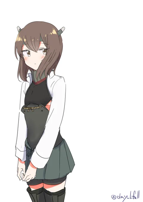 大鳳#艦これ版深夜の真剣お絵描き60分一本勝負 #艦これ版真剣お絵描き60分一本勝負_20241012 