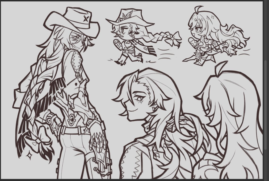 denis_gryaznyy's tweet image. not sure if i will ever finish this, but theyre cute little guys
#Argenthill #HonkaiStarRail