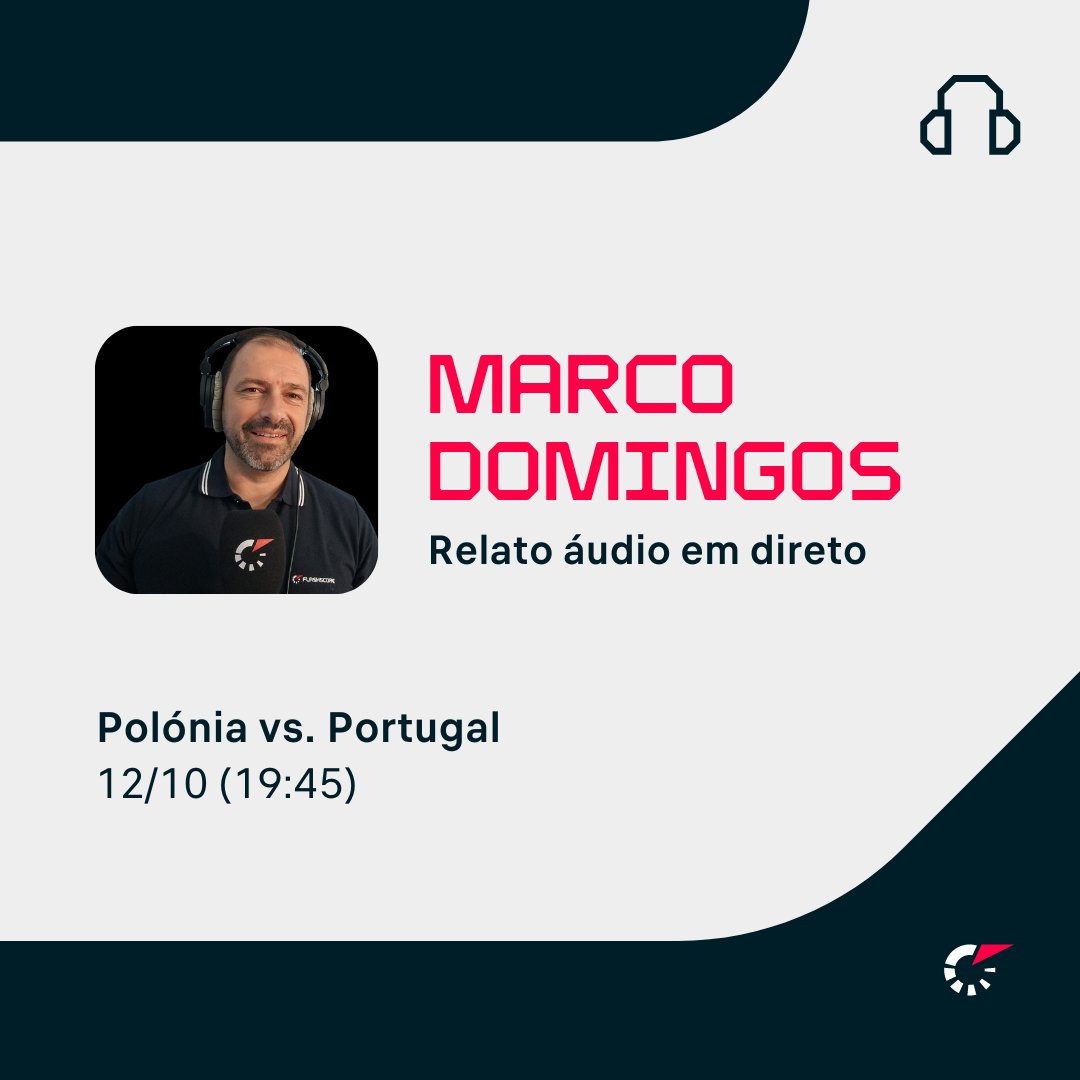 Confere a equipa de 🇵🇹 #Portugal para a partida da Liga das Nações! 

Este jogo tem relato áudio em direto com narração de <a href="/MarcoDomingos11/">Marco Domingos🎙</a>! 🔝

Liga-te a nós no teu 💻computador ou na app📲 #Flashscore!