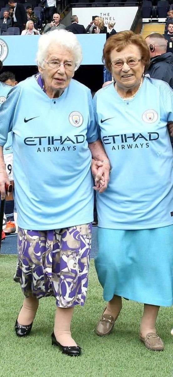 It’s with great sadness that we learnt of the death of <a href="/ManCity/">Manchester City</a> super fan Olga Cohen, at the age of 103. Olga &amp; her sister Vera were mascots v <a href="/FulhamFC/">Fulham Football Club</a> in 2018 then aged 98 &amp; 102. Our thoughts are with her family &amp; friends. May her memory be a blessing. #RIPOlga #MCFC #ManCity.