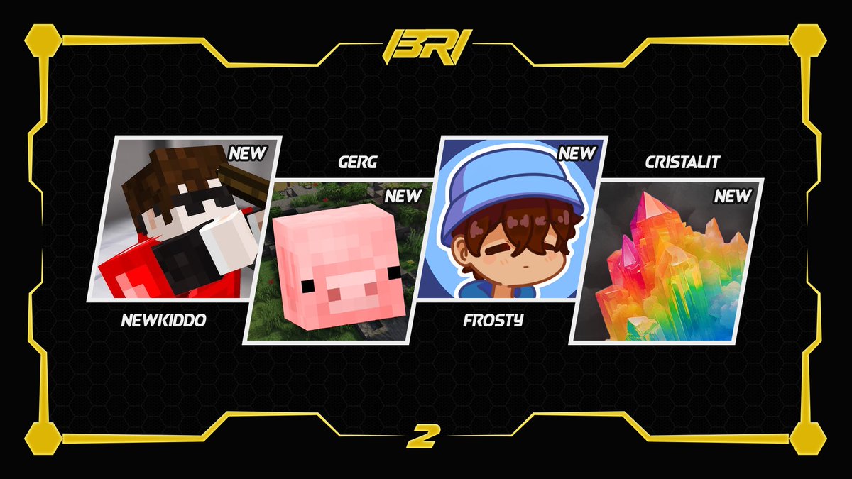 🌽TEAM ANNOUNCEMENT! 

Another batch of newcomers, coming right up! Don't let the 'Candy Corns' deceive you, I heard their cornering is something to admire. Welcome to the invitational: 

-  <a href="/NewKiddo5/">NewKiddo</a> (NEW!)
- <a href="/_gergYT/">gerg</a> (NEW!)
- @lolfrostyMC (NEW!)
- <a href="/Cristalit_/">Cristalit</a> (NEW!)

📺Watch