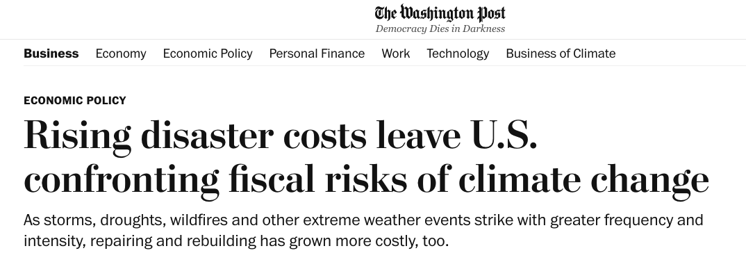 if only scientists had been predicting this