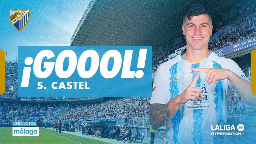 ⏱ 82' | 2⃣➖2⃣ | ¡GOOOOOOOOOL! ¡GOOOOOOOOOL! ¡GOOOOOOOOOOL! ¡GOOOOOOOL DE S. CASTEL! ¡GOOOOOL DEL MÁLAGAAAAAA!

¡EMPATA EL MÁLAGA! Gol de Sergio Castel a raíz del rechace del disparo de Dani Lorenzo.