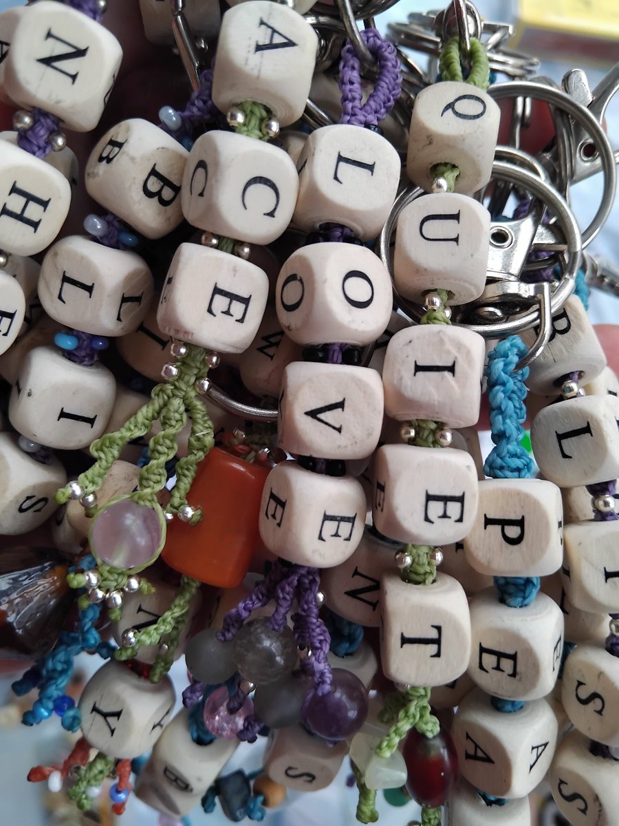 Evening #NetworkWithThrive!  If you're in the #Broadstairs area, I just wanted to let you know about a wonderful #shopindie place, Coastal Creatives (High St.)  Pop in on your way to/from an invigorating beach walk!  I've just restocked my shelf with #macrame keyrings/bag charms!