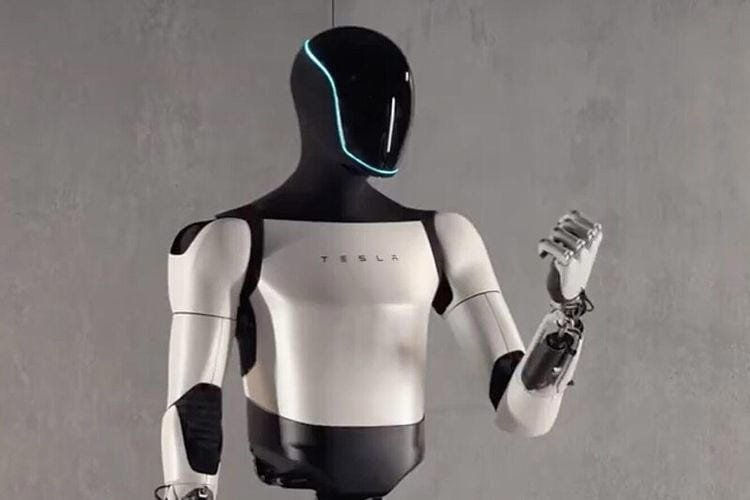 mediasuryacom's tweet image. Mediasurya - Perusahaan teknologi terkemuka yang dimiliki oleh Elon Musk, Tesla, baru saja meluncurkan inovasi terbaru mereka, robot humanoid bernama Optimus. #ElonMusk #inovasi #Optimus #RobotHumanoid #Tesla
mediasurya.com/tesla-perkenal…