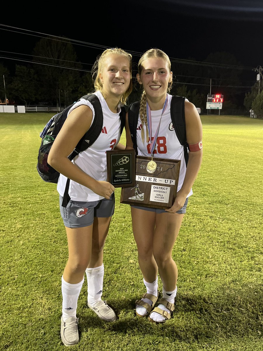 <a href="/Deirdre13276870/">Deirdre Williams</a> Izzy all district defensive MVP. Hannah district first team! Southeast Soccer is again well represented in our community! <a href="/robertlutt/">robert luttrell</a> <a href="/MidwayWSoccer/">Midway University Women’s Soccer ⚽️</a>  <a href="/MilliganWSoccer/">Milligan University Women’s Soccer</a> <a href="/WittenJeremy/">Jeremy Witten</a> <a href="/clbrooks20/">Christel Brooks</a> <a href="/thiscaligirl1/">thiscaligirl</a> <a href="/theathleticshop/">The Athletic Shop</a>