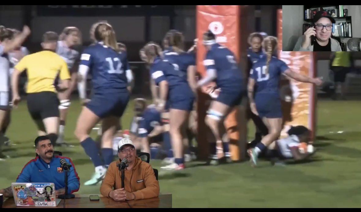 En vivo y en directo <a href="/larifadeltigre/">Millet</a> y <a href="/qix67/">Enrique Hernandez</a> comentan y transmiten por <a href="/yomobile_/">YO Mobile</a> el partido que está jugando el equipo de rugby femenil “Las Sale Sharks de  Manchester”

yomobile.onelink.me/BVbI/gvpxt57p