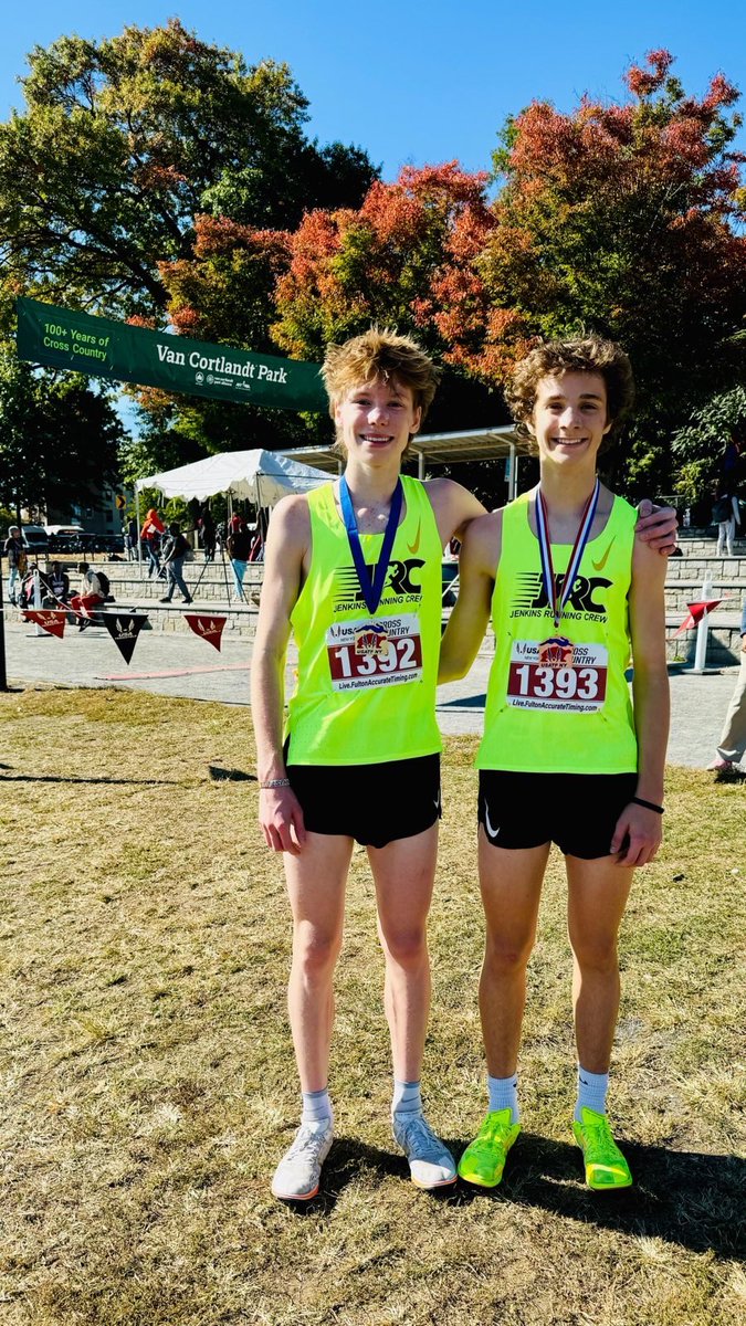 Grady Jenkins (@gradyajenkins) on Twitter photo Won the New York USATF 5k meet today. Tough course but great weather! Looking forward to the next race.
<a href="/USATFNewYork/">USATF New York</a> <a href="/AthleticdotNet/">AthleticNET</a>
<a href="/MidloHeritage/">Heritage HS</a> Won the New York USATF 5k meet today. Tough course but great weather! Looking forward to the next race.
<a href="/USATFNewYork/">USATF New York</a> <a href="/AthleticdotNet/">AthleticNET</a>
<a href="/MidloHeritage/">Heritage HS</a>