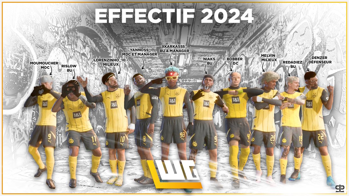 LWG R.P (@lwg_r_p) on Twitter photo Effectif — <a href="/OfficialVPG/">Virtual Pro Gaming</a>
👑 <a href="/xKarkasss/">xKarkasss_</a>
👑 <a href="/Yannosss93/">Yannosss93</a>
🚀 <a href="/rislow7/">Carpe Diem 🤏🏾</a>
🚀 <a href="/RxdaDix/">R10</a>
🚀 @Niakss_
🧠 <a href="/moumoucher_/">moumoucher 🇹🇳</a>
🧠 <a href="/lorenzinhoo_10/">lorenzinhoo_10</a>
🧠 <a href="/Melaw_fit/">Maranatha</a>
🛡️ @mehdi_khd69
🛡️ <a href="/DDxnzer/">Denz </a>
🥶🥶 Effectif — <a href="/OfficialVPG/">Virtual Pro Gaming</a>
👑 <a href="/xKarkasss/">xKarkasss_</a>
👑 <a href="/Yannosss93/">Yannosss93</a>
🚀 <a href="/rislow7/">Carpe Diem 🤏🏾</a>
🚀 <a href="/RxdaDix/">R10</a>
🚀 @Niakss_
🧠 <a href="/moumoucher_/">moumoucher 🇹🇳</a>
🧠 <a href="/lorenzinhoo_10/">lorenzinhoo_10</a>
🧠 <a href="/Melaw_fit/">Maranatha</a>
🛡️ @mehdi_khd69
🛡️ <a href="/DDxnzer/">Denz </a>
🥶🥶