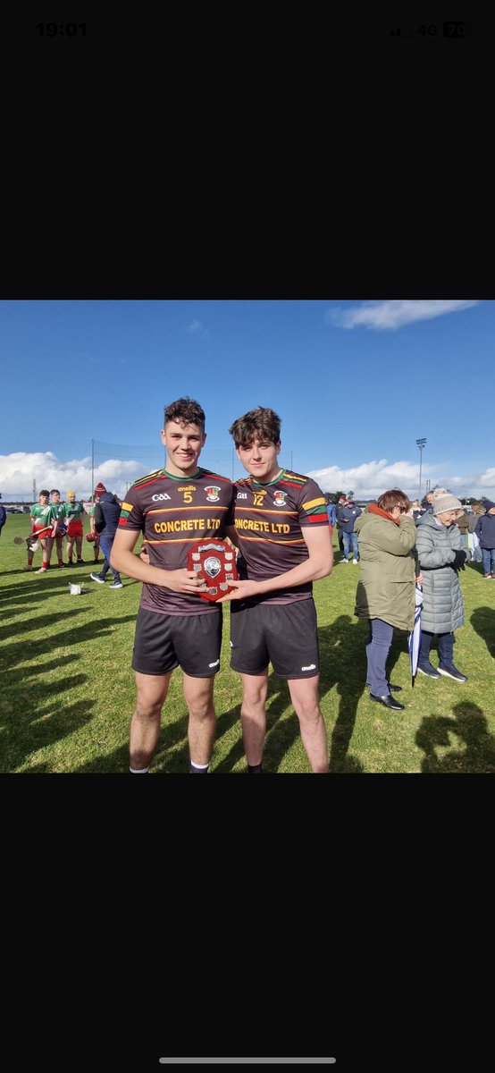 Great bunch of chaps.#PRTMinorHurlers