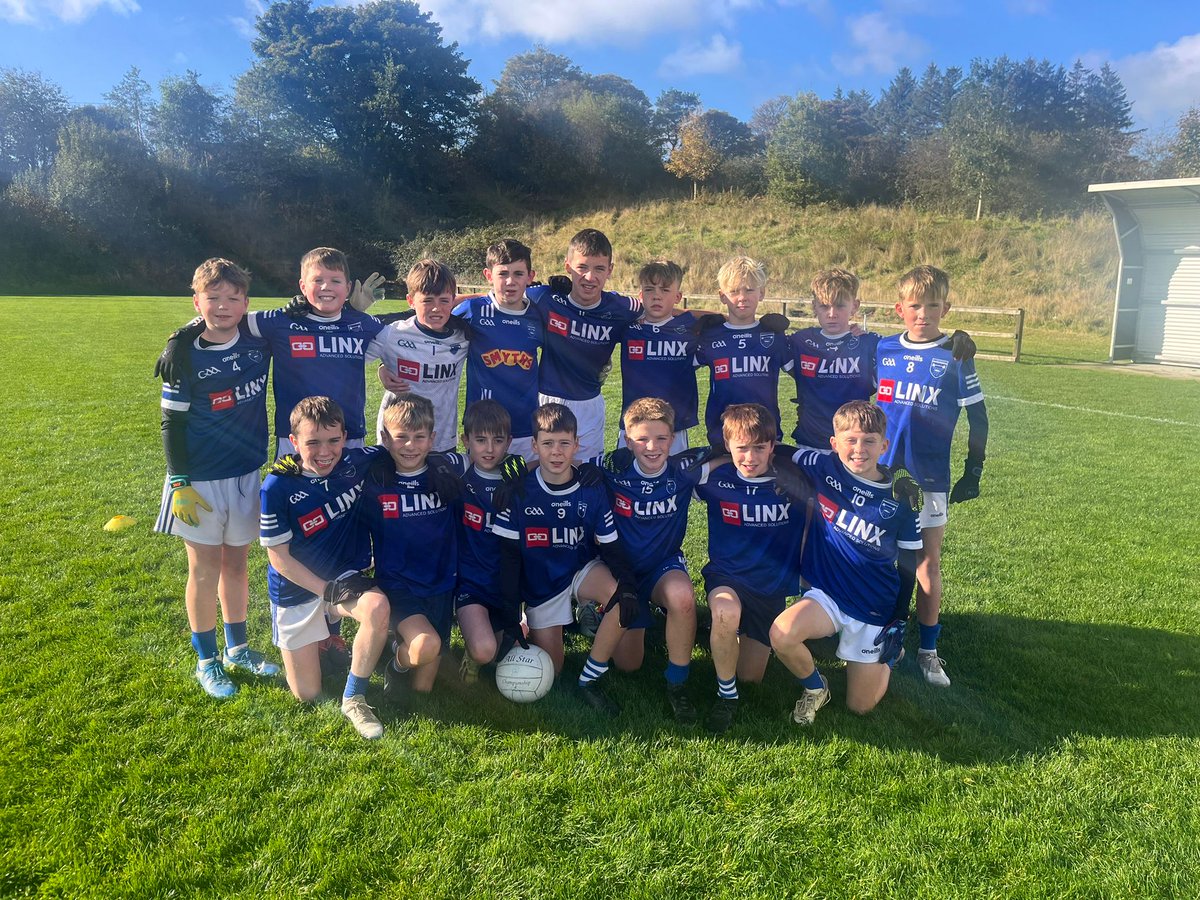 Well done to Erris St Pat's on winning the Homeland division league today in the Connacht GAA Center of excellence.

Division 5
Erris St.Pats 6-06
Calremorris B 0-04