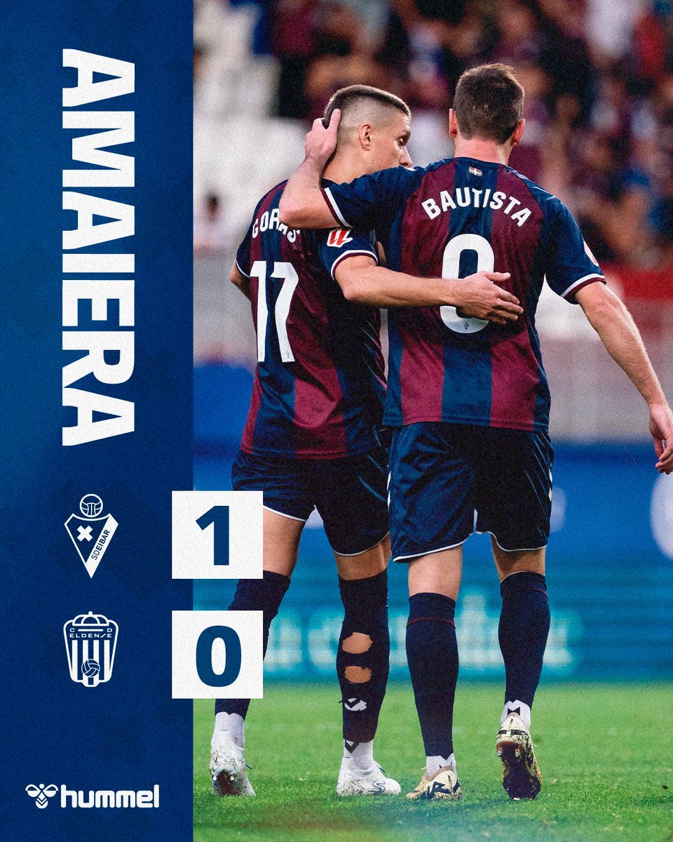 🏟️¡FINAL EN IPURÚA!

<a href="/SDEibar/">SD Eibar</a> 1⃣🆚0⃣<a href="/CD_Eldense/">CD Eldense</a>

🎙️<a href="/ion_gomez/">Ion Gomez</a>

📻radiomarca.com