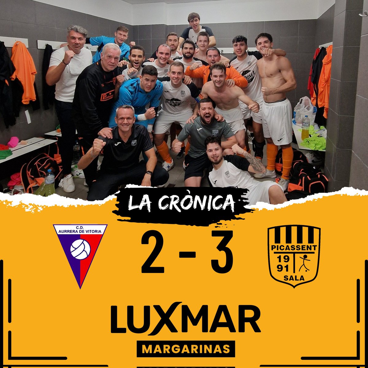 Seguim sumant de tres!

Important triomf en Vitoria a falta de 14 segons!

#OrgullTaronja